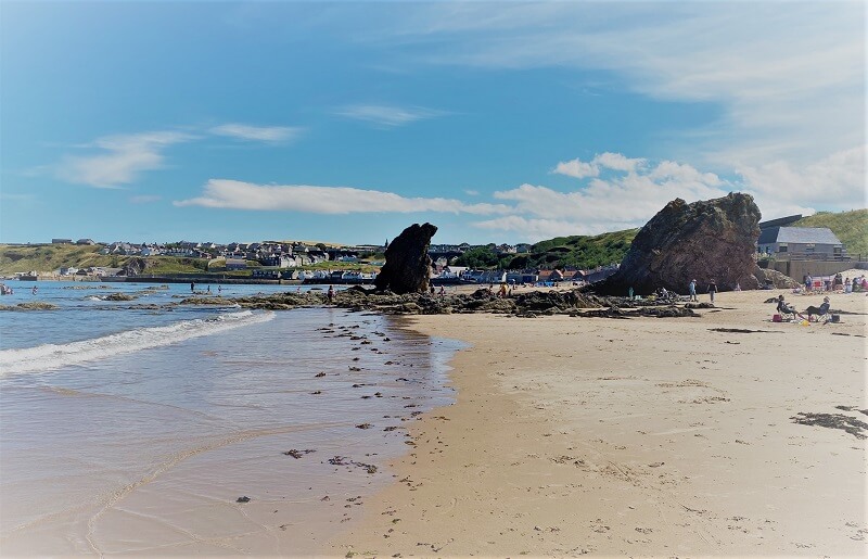 Cullen beach, Moray Firth