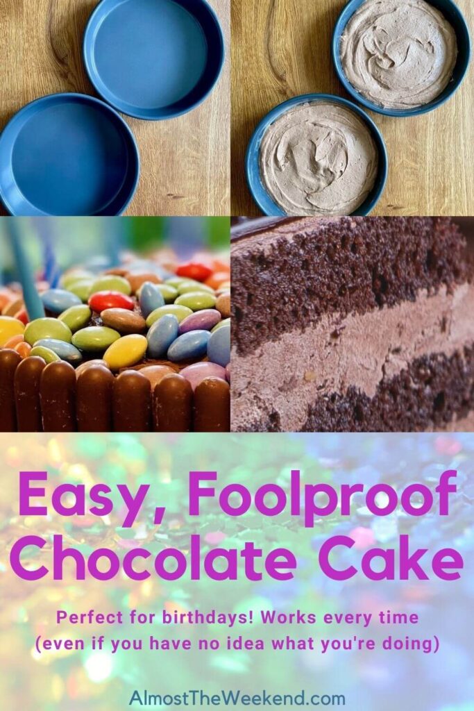 Easy, Foolproof Chocolate Cake
