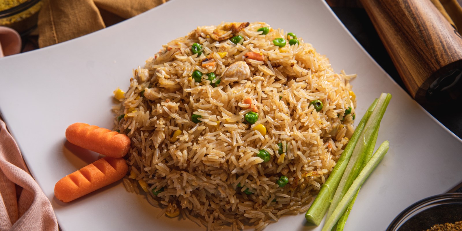 Leftover Chicken Fried Rice